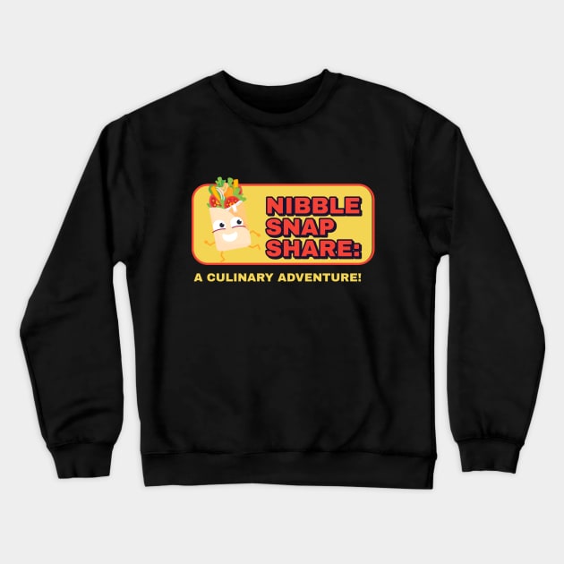 Food bloggers nibble and share Crewneck Sweatshirt by Hermit-Appeal